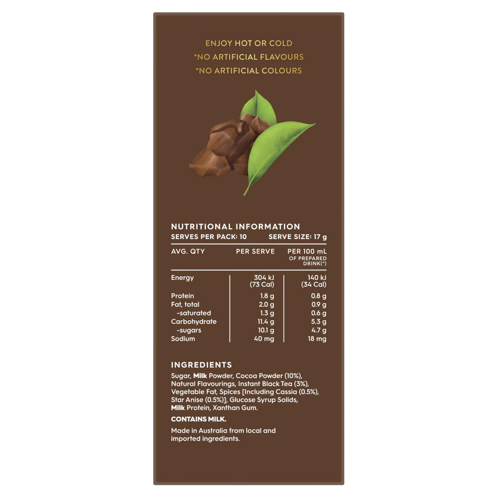 Tea Lattes - Choc Chai - Image 6